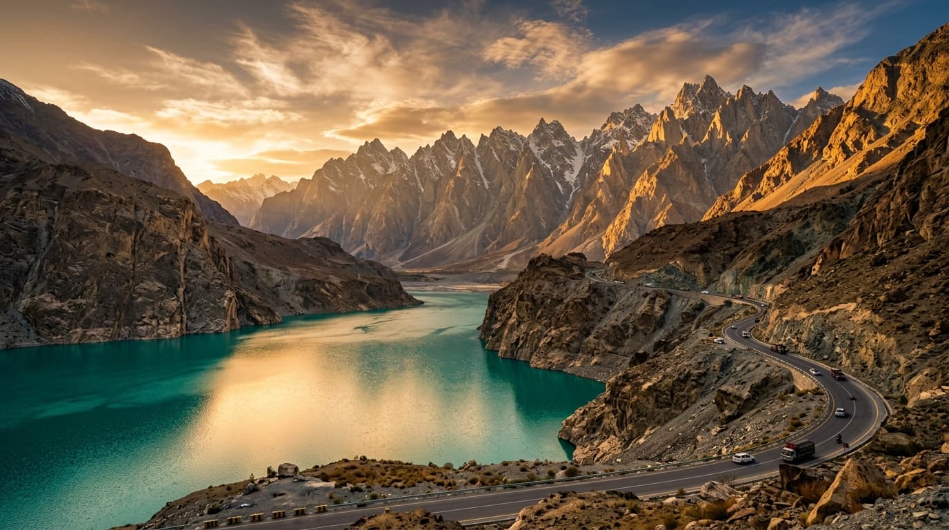 Attabad Lake Boating